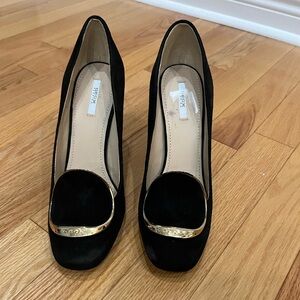 Geox Black Velvet Pumps